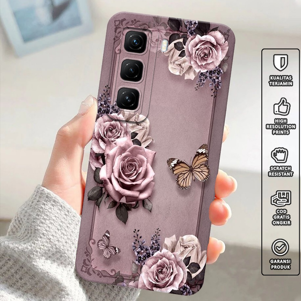 เคสโทรศัพท์ HP สําหรับ Infinix Hot 60i (AM08) - เคสโทรศัพท์สําหรับ Infinix Hot 60i - Procamera Softc