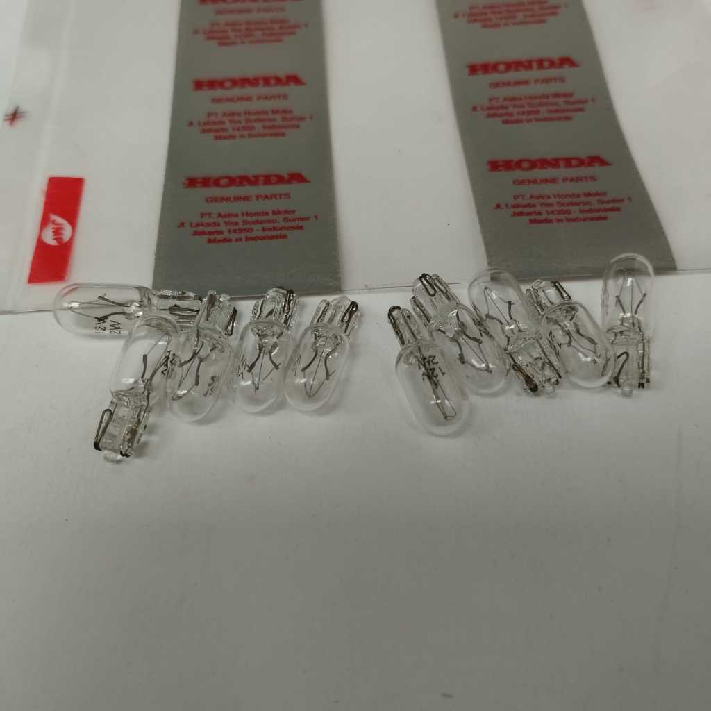 10 ชิ้น T5 BULB/TOP GEAR BULB HONDA ETC.
