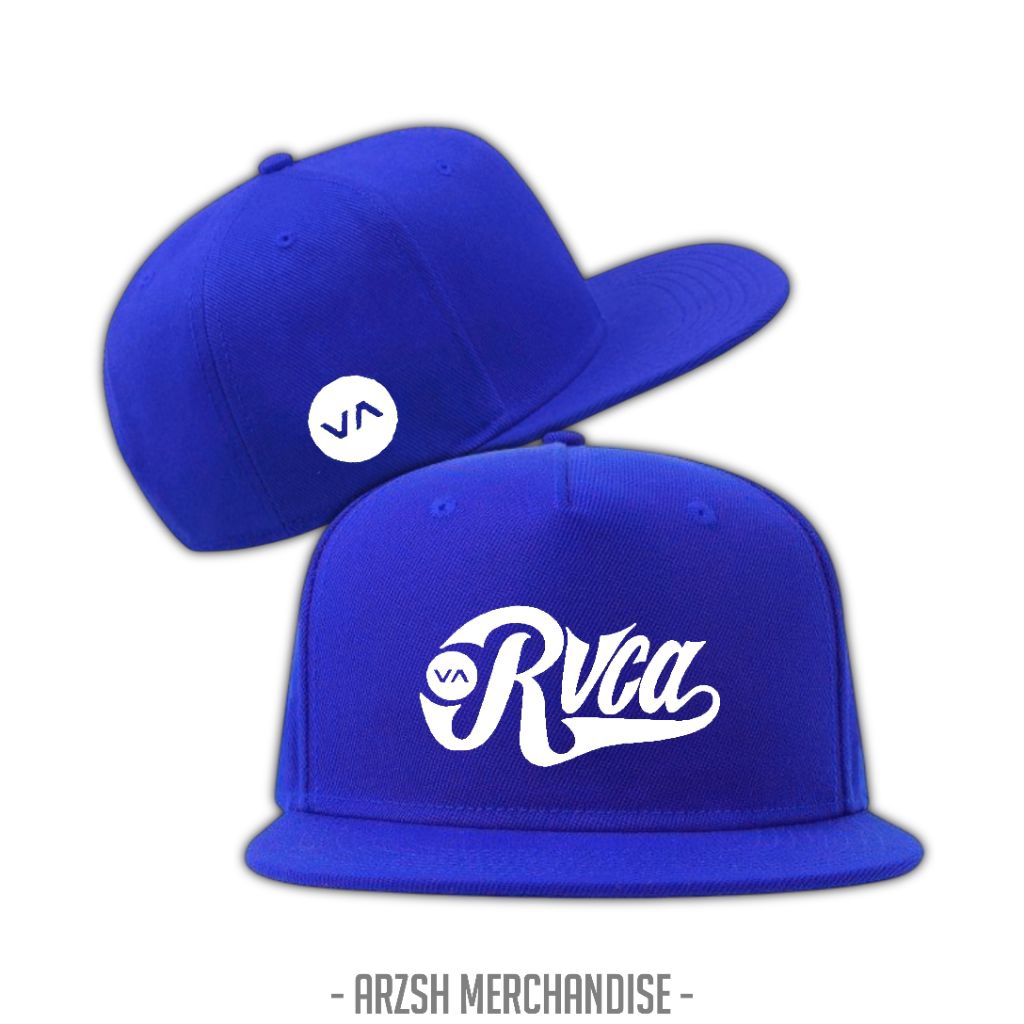 หมวก Snapback RVCA / หมวก Distro Snapback พรีเมี่ยม / หมวกแก๊ป Snapback แฟชั่นผู้ชาย / RVCA Snapback
