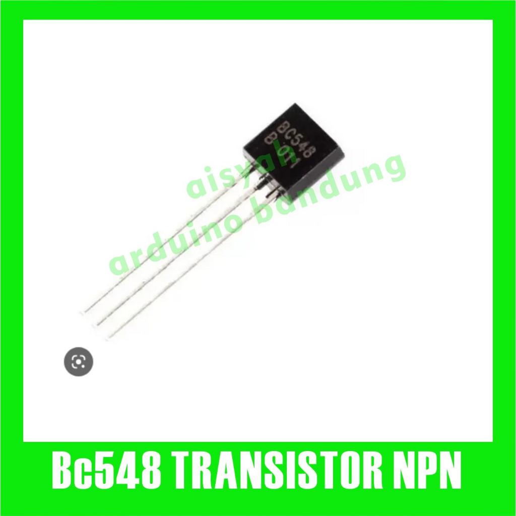 BC548 BC548B BC 548 548B TO-92 NPN ทรานซิสเตอร์ Bipolar