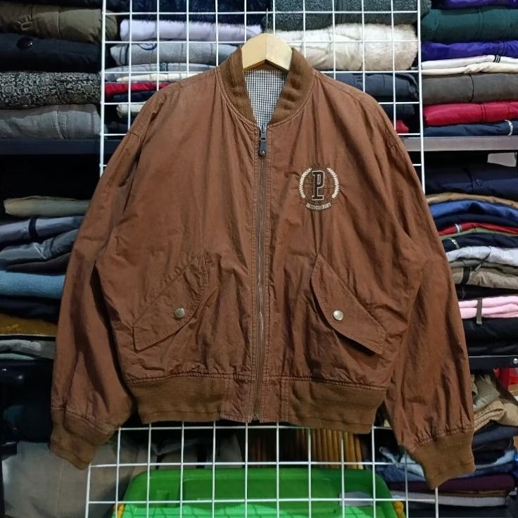 เสื้อแจ็คเก็ตผ้าใบ Reversible Company Pazzo