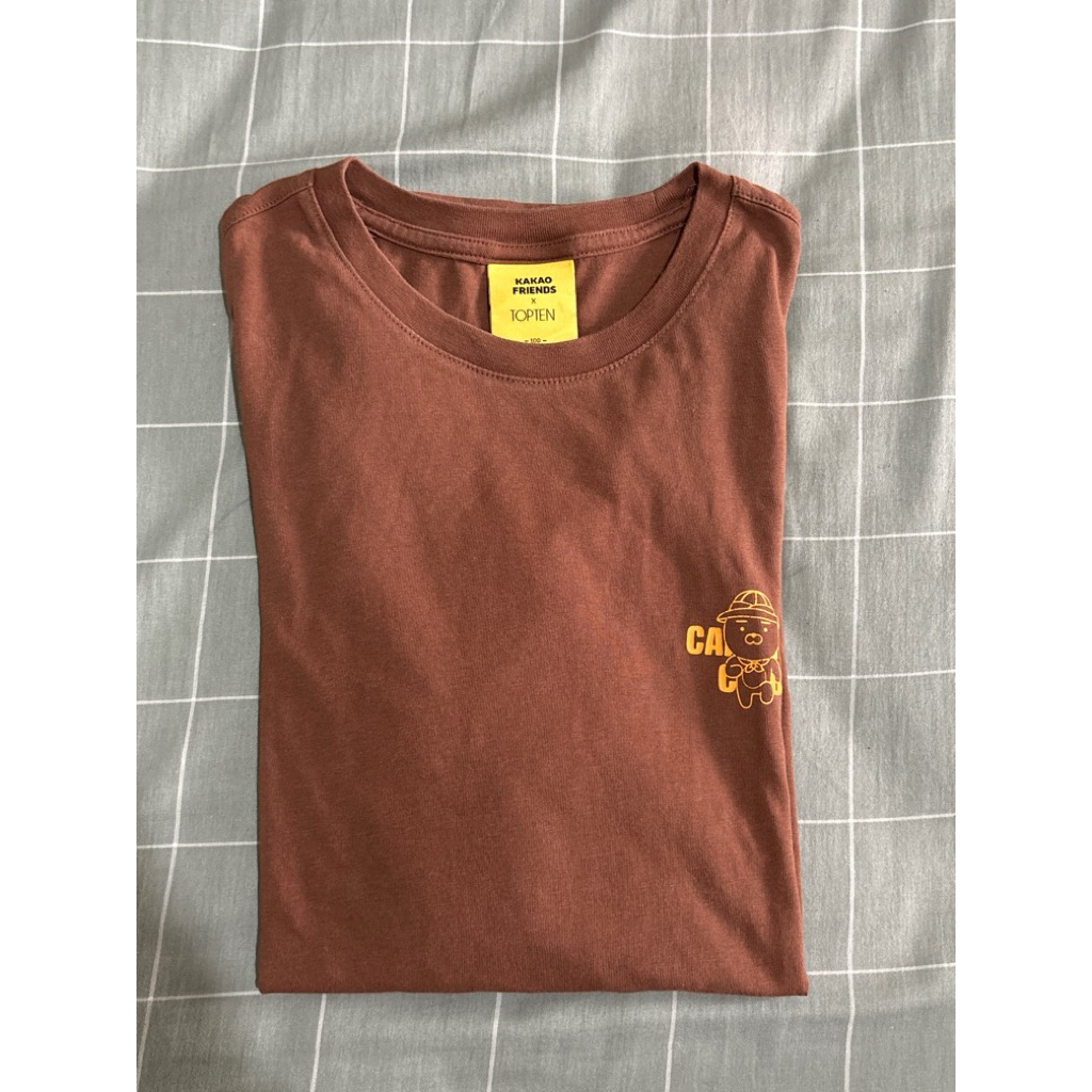 Preloved Cocoa Friends x Topten Brown T-Shirt (minus)