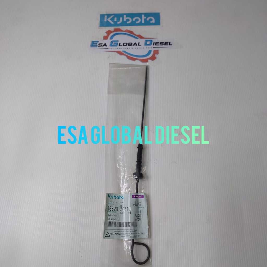 KUBOTA น้ํามัน GAUGE D722, D902, Z482, Z602 16829-36410
