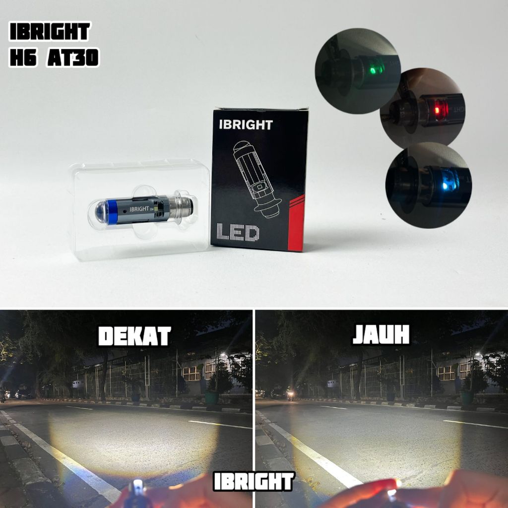 IBRIGHT AT 30 - H6 ไฟหน้า Led
