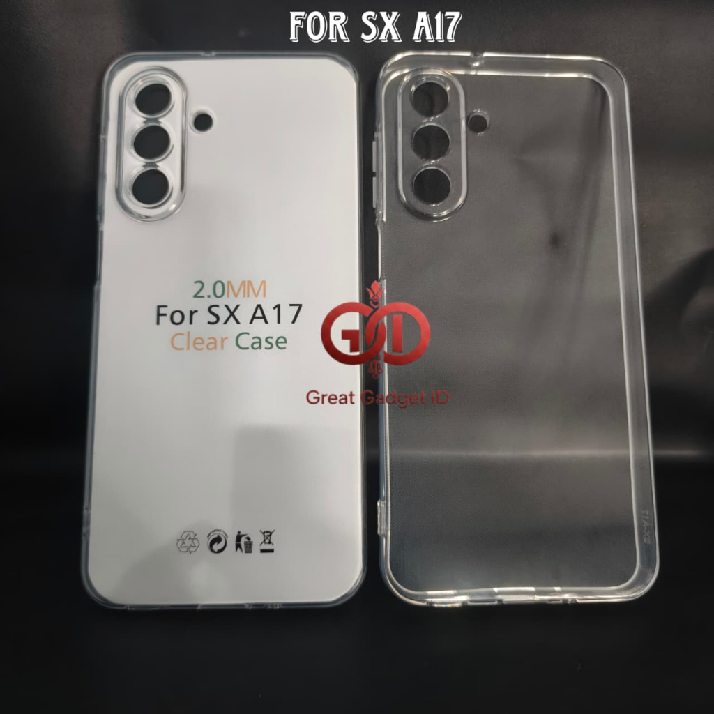 SAMSUNG GALAXY A17 CASE CLEAR AIRBAG CASE CLEAR TRANSPARENT SHOCKPROOF SAMSUNG GALAXY A17