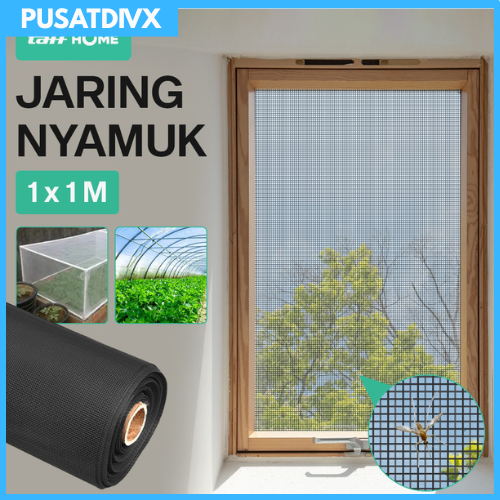 SANJI TAFFHOME MOSQUITO NET WINDOW NET VENTILATION MOSQUITO NET PP NANO 1x1M