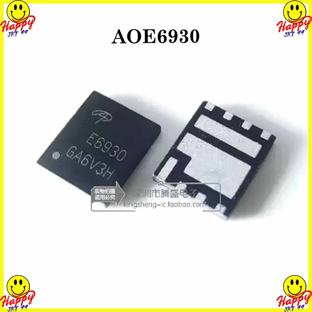 คอมพิวเตอร์แล็ปท็อป IC Mosfet AOE6930 AOE 6930 AO E6930 E 6930 Dual N Channel Dual N-Channel 30V 85A