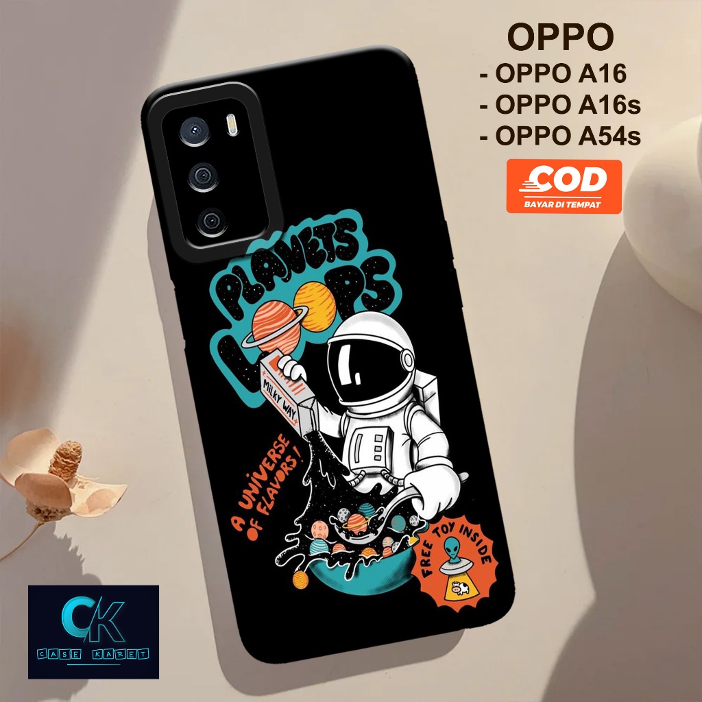 เคส HP ล่าสุด OPPO A16 / A16s / A54s - เคสแฟชั่น ASTRONOT - เคสยาง - OPPO A16 / A16s / A54s - เคสโทร