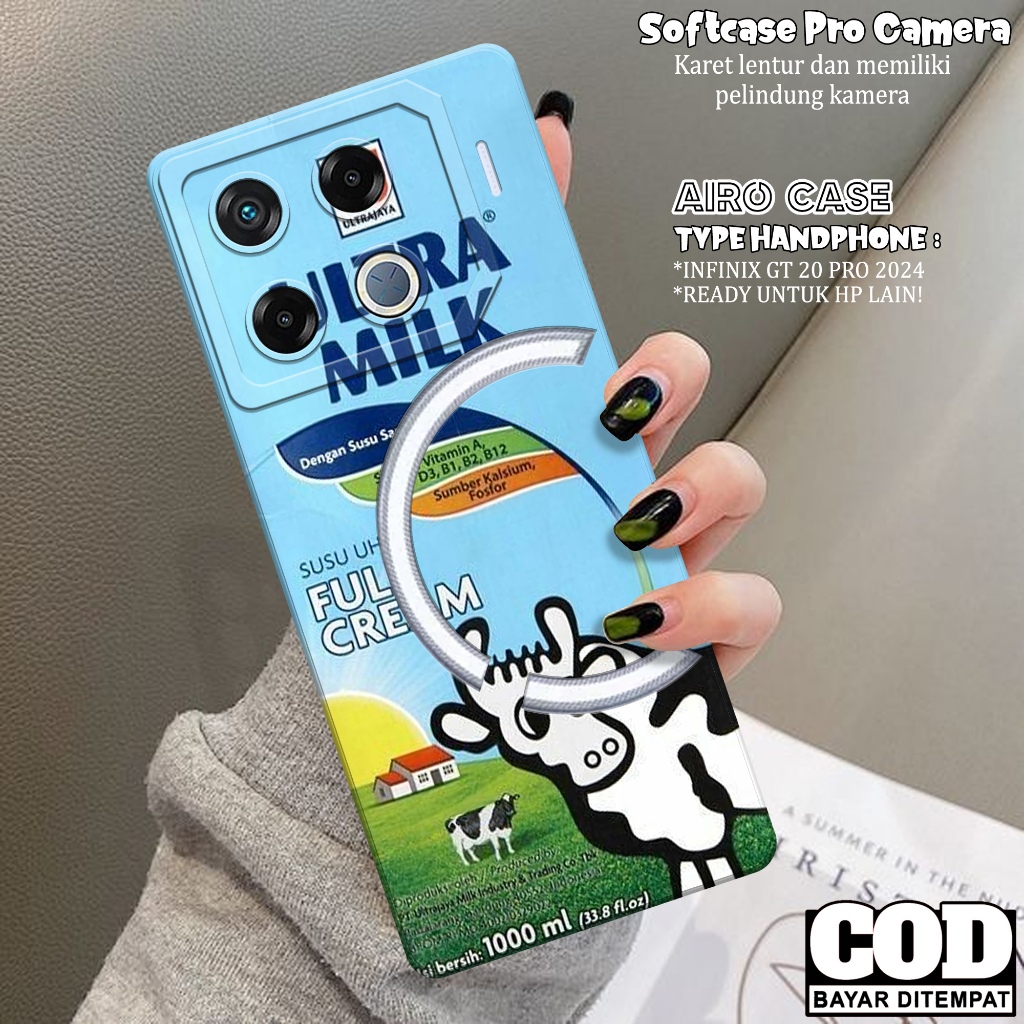 เคส HP ล่าสุด INFINIX GT 20 PRO 2024 - INFINIX GT 20 PRO 2024 Softcase - เคสแฟชั่น DRINK - INFINIX G