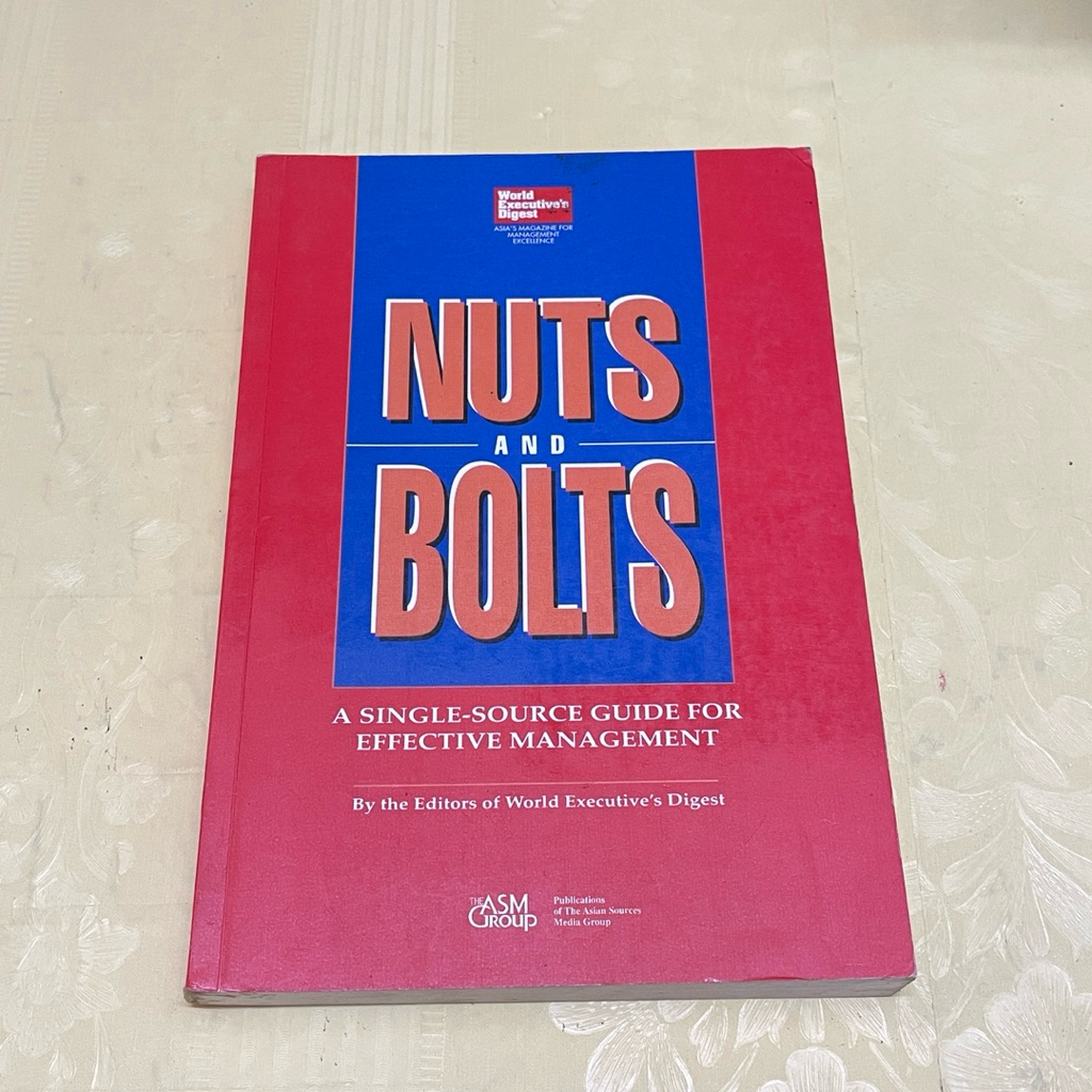 NUTS และหนังสือ BOLTS
