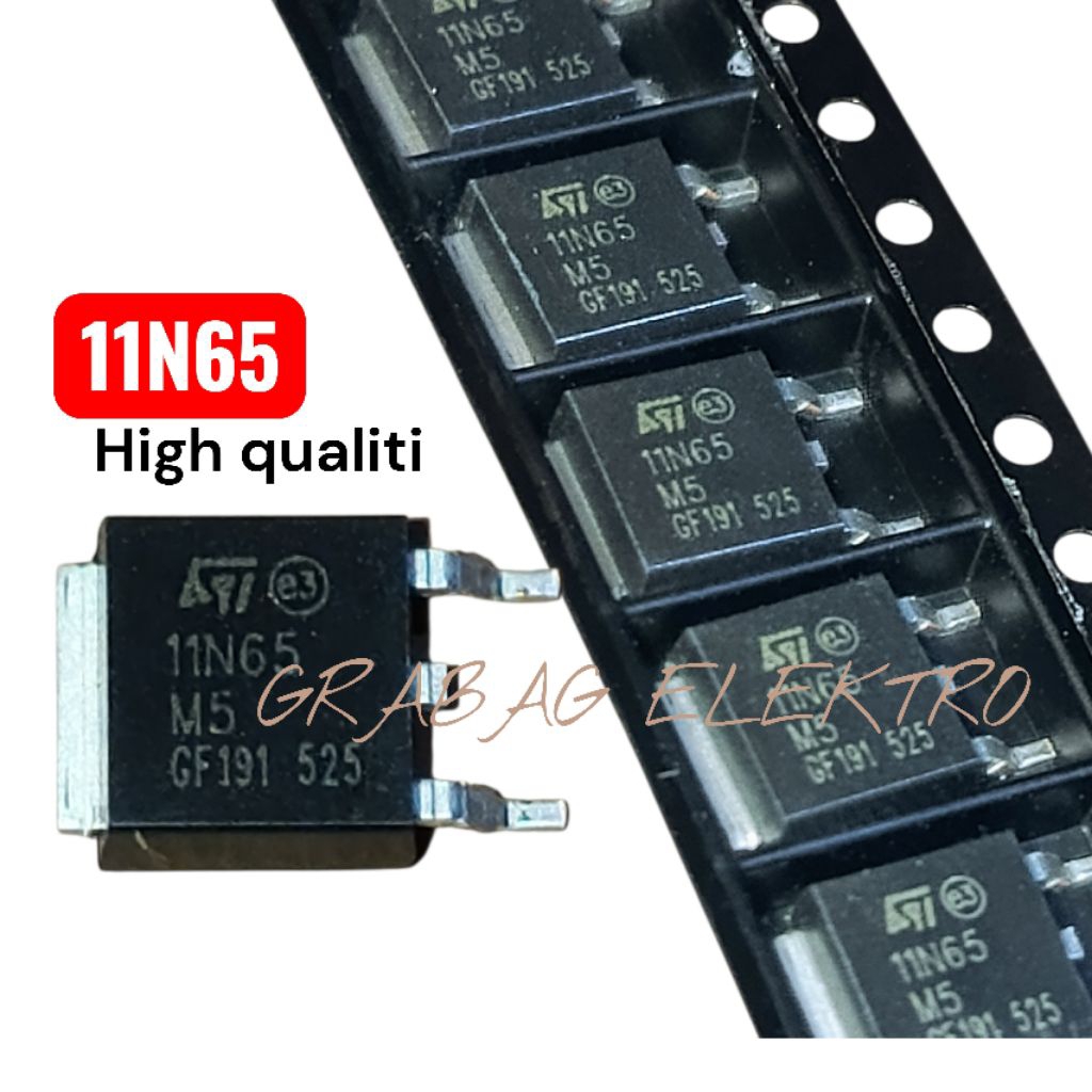 11N65 STD11N65 MOSFET 11N65 คุณภาพสูง