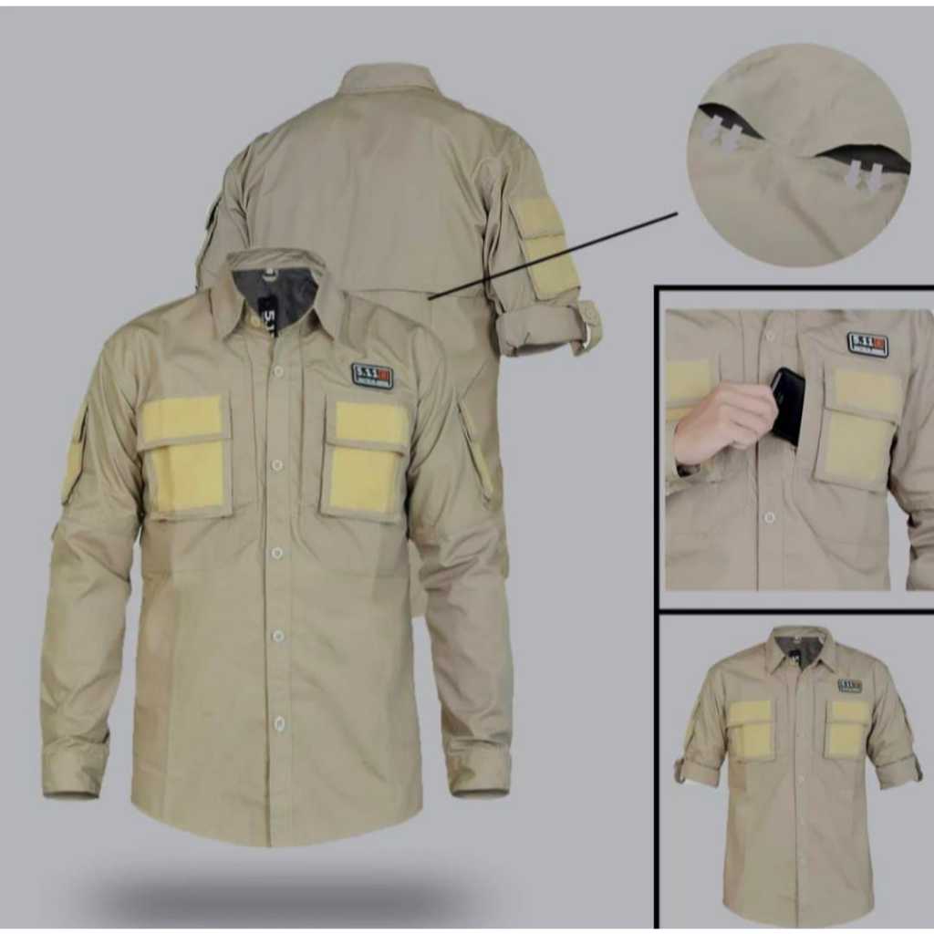 เสื้อเชิ้ตแขนยาว KEMEJA Tactical 511