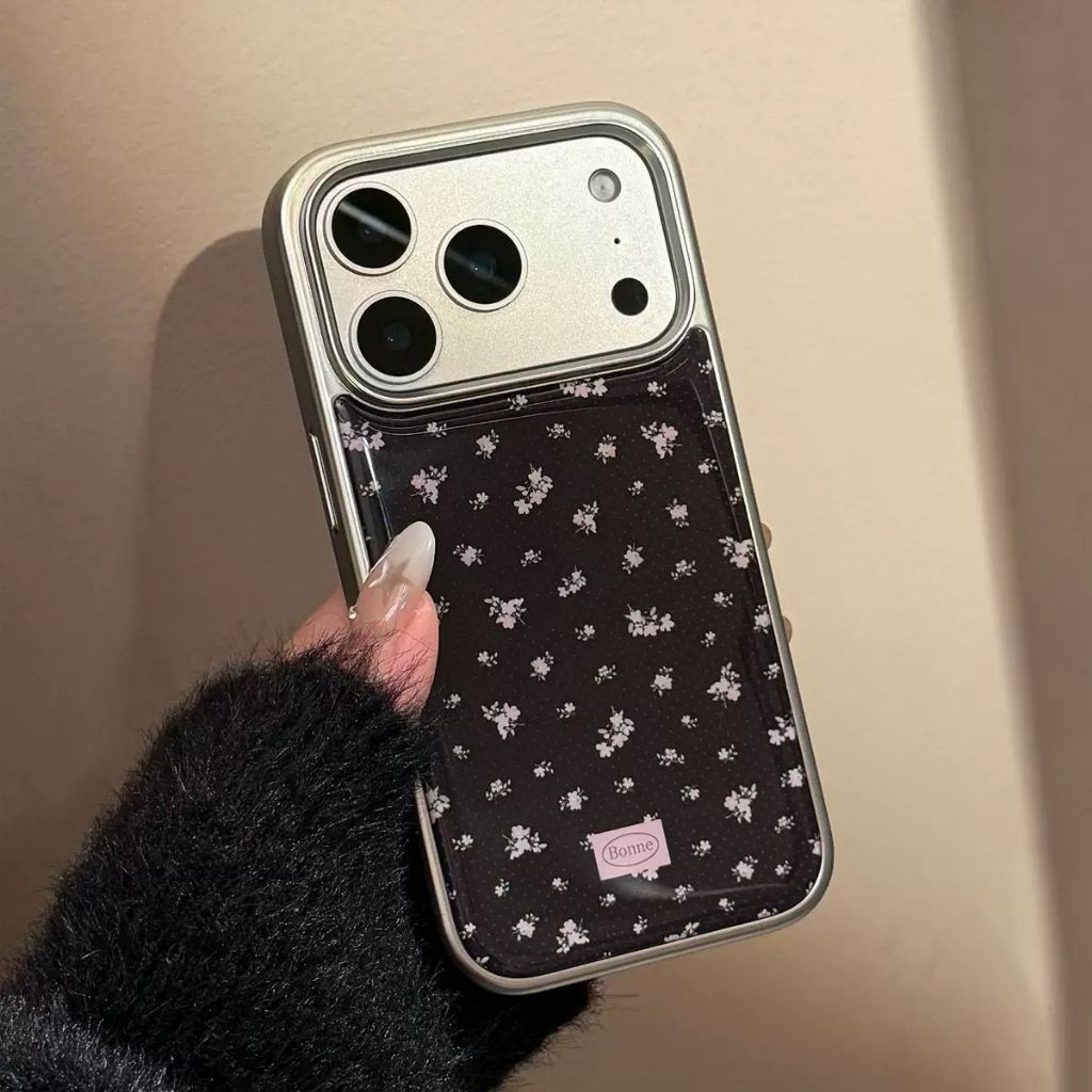 Case iphone 17 Black flower Case iphone 17 Case iphone 17 Pro case iphone 17 Promax Casing iphone CS