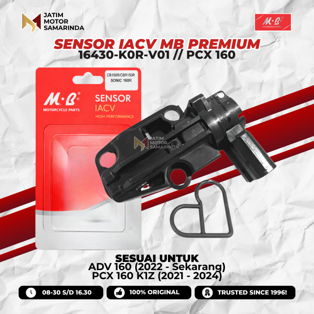 16430-K0R-V01 | MB Premium Parts เซ็นเซอร์ IACV สําหรับ ADV 160 (2022 - ตอนนี้) PCX 160 K1Z (2021 - 