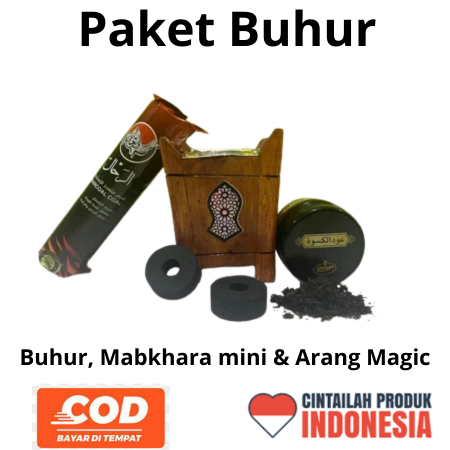 แพ็คเกจ Buhur Buhur AMP + แท่งไม้จิ๋ว + น้ําหอมปรับอากาศห้องเมจิกชาร์โคล