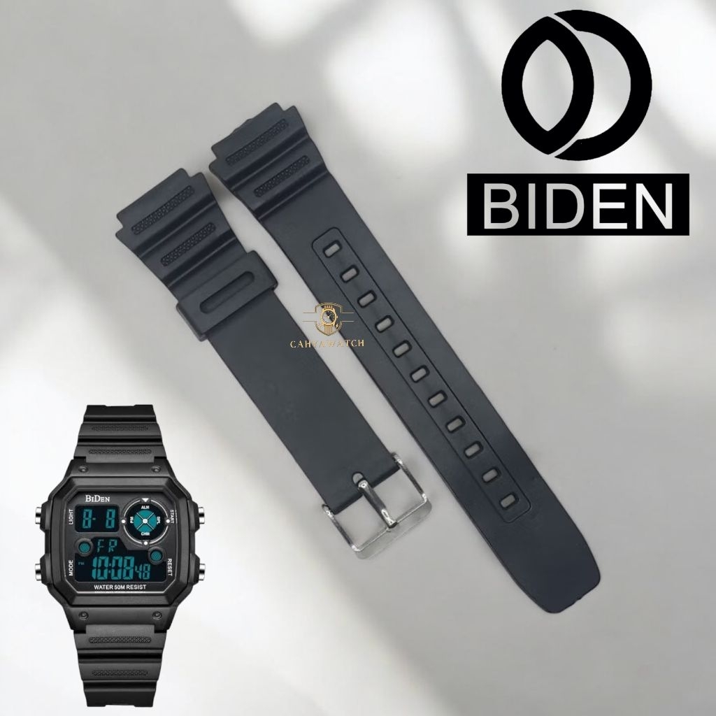 BIDEN R001 สายนาฬิกา Biden R-001 สายนาฬิกายาง