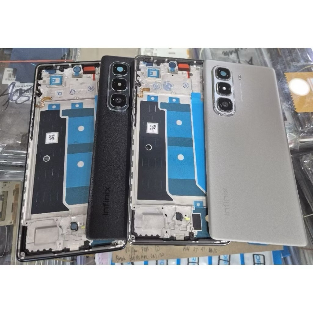 เคส Kesing Fullset Infinix Hot 50 Pro Plus X6880 Backdoor + กรอบ Bezel + กระจกกล้อง