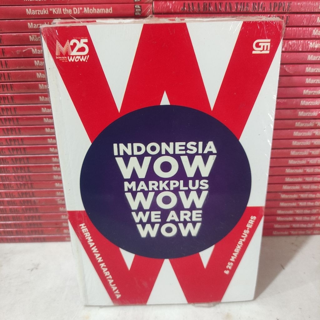 หนังสือชาวอินโดนีเซีย WOW Markplus WOW We Are WOW