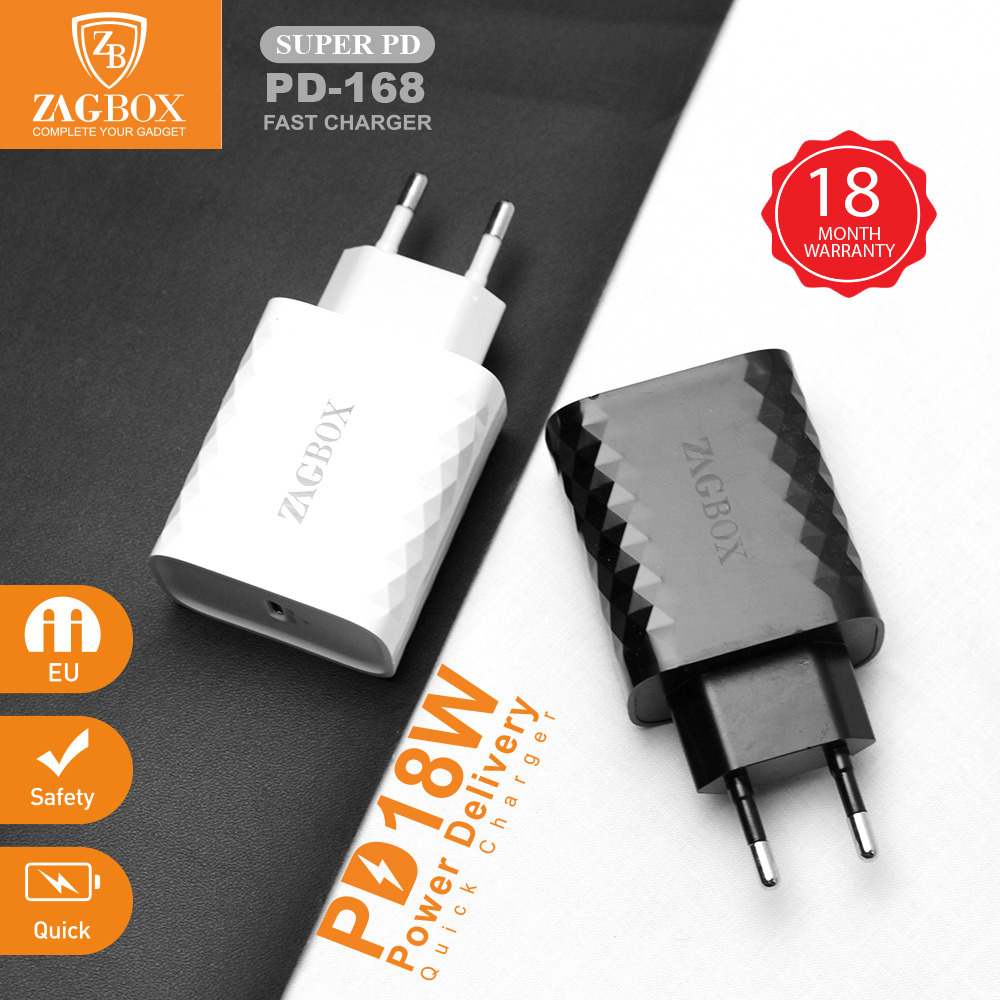 T/C ADAPTER ZAGBOX PD-168 ชาร์จเร็ว