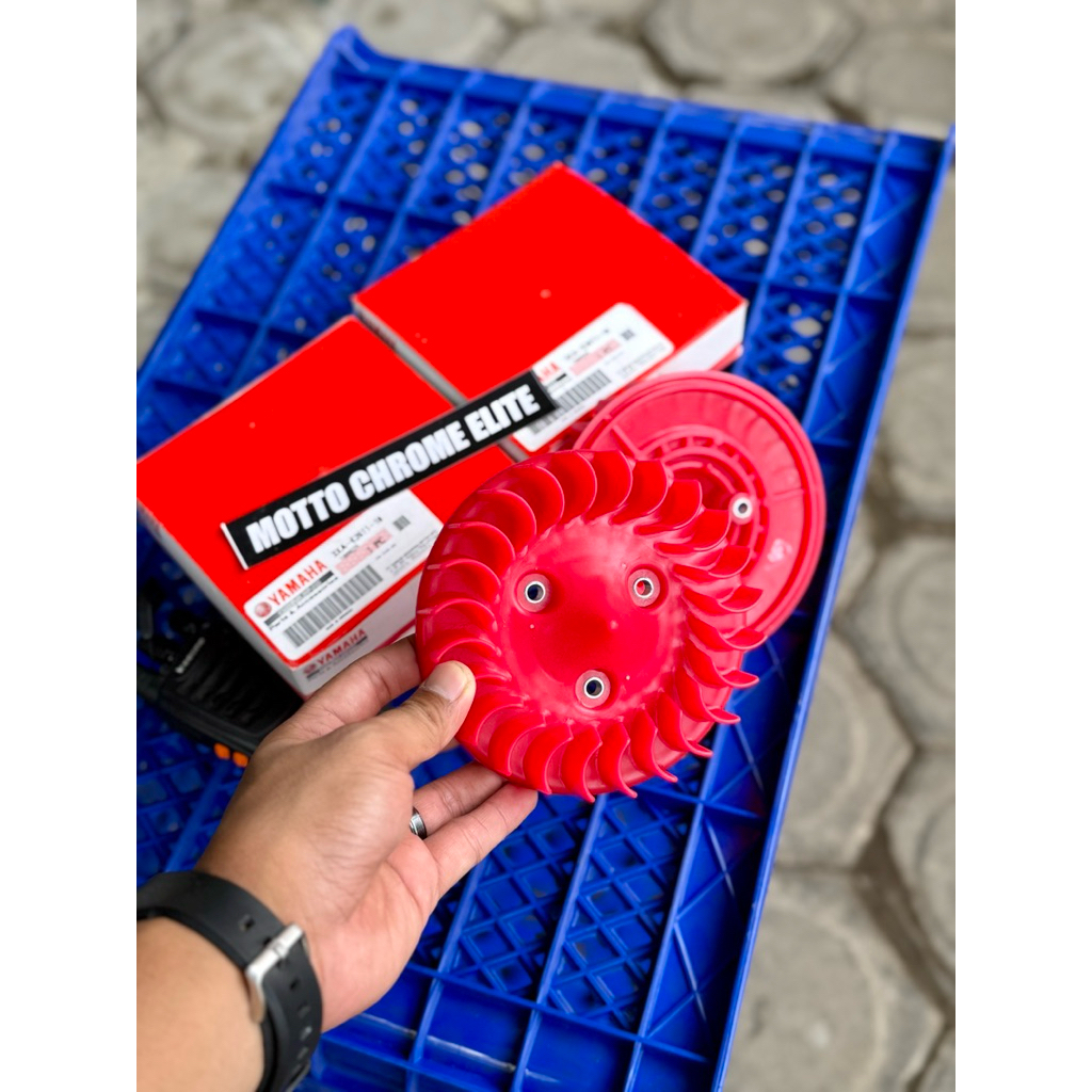 MESIN ORIGINAL YAMAHA PART CODE 3XA-E2611-10 FORCE FIZR F1ZR FIZ R F1Z R ENGINE MAGNET FAN