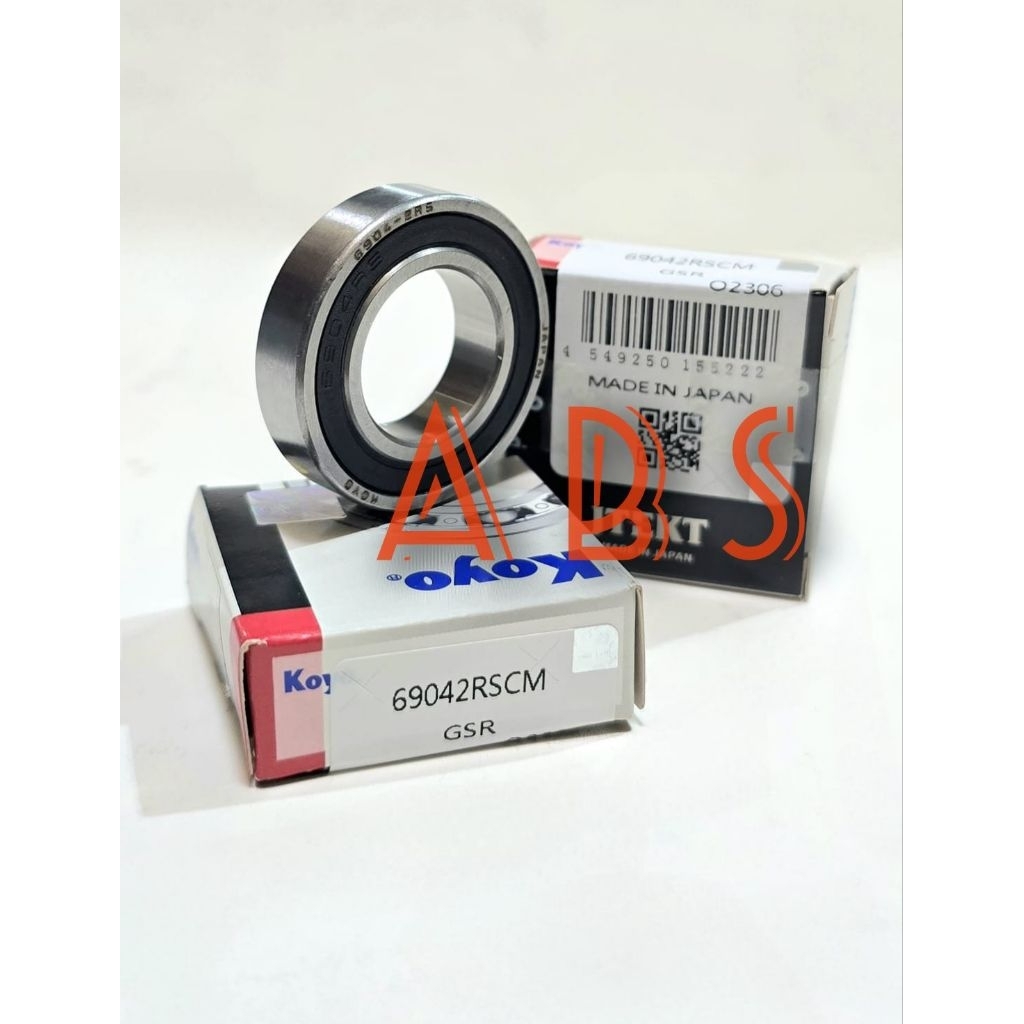 BEARING 6904 2RS KOYO หมวกยาง 20X37X9MM