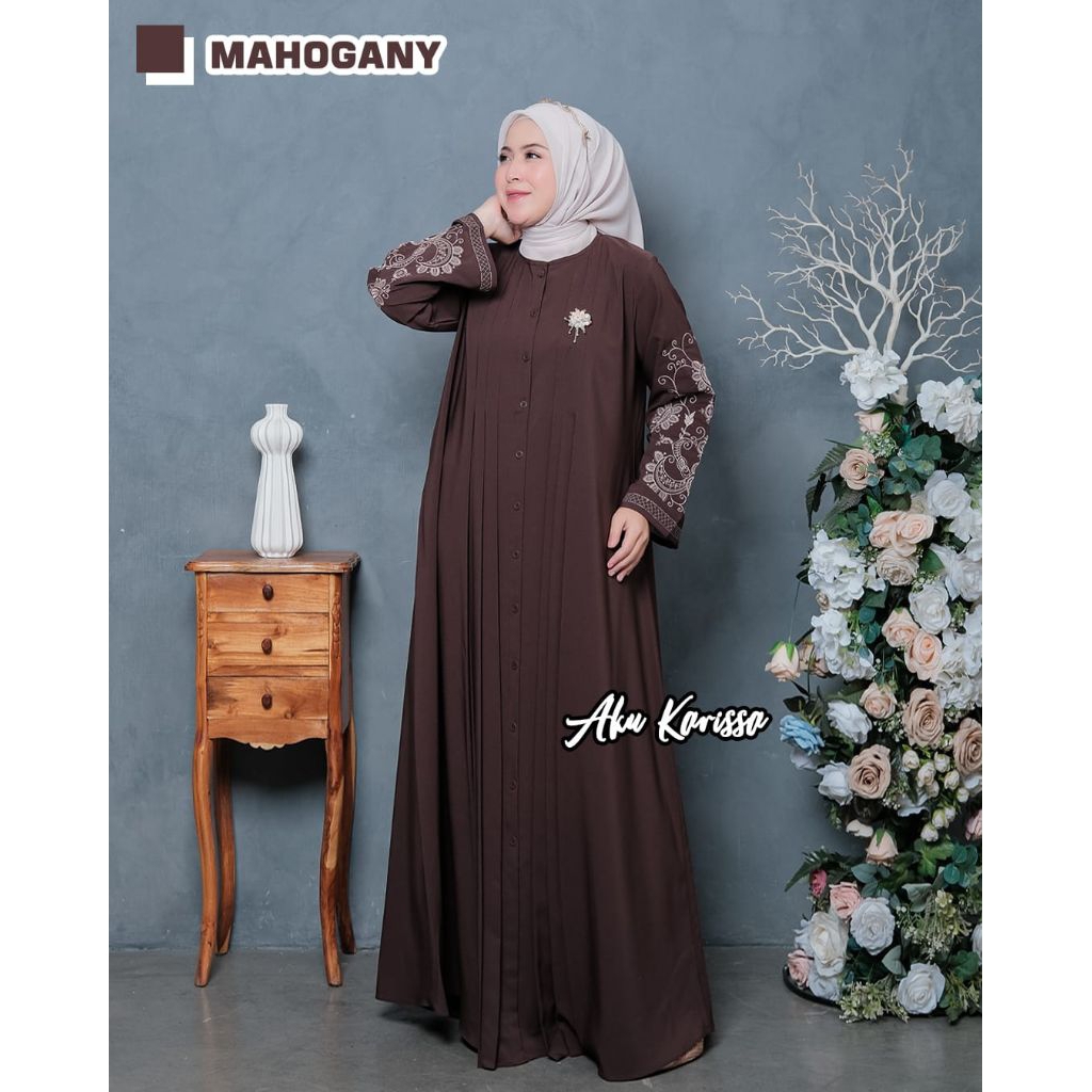 ชุดเดรส Dianara Abaya Yunara Premium || Gamis ผู้หญิงมุสลิมเรียบง่ายสําหรับกิจกรรมที่หรูหราทั้งหมด