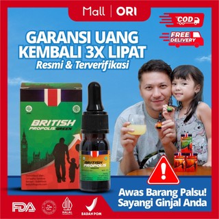 BRITISH PROPOLIS GREEN - For Kids Propolis Anak Usia 1-12th