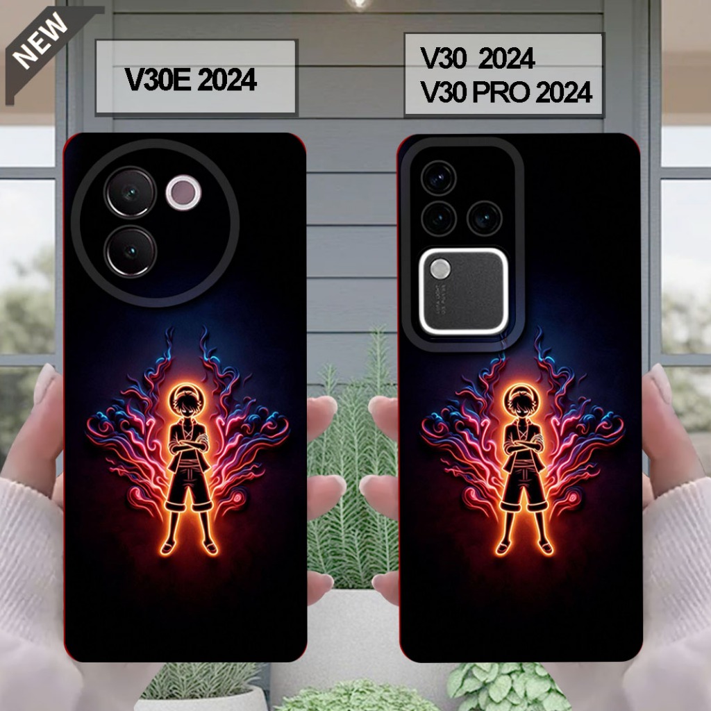 เคส VIVO V30 _เคส VIVO V30E _เคส VIVO V30 PRO _เคสซิลิโคนสีดําหนายืดหยุ่น