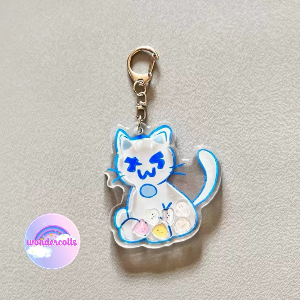 GANTUNGAN [Ready] กระเป๋าเชคเกอร์พวงกุญแจ TWS Charm KPOP พวงกุญแจ