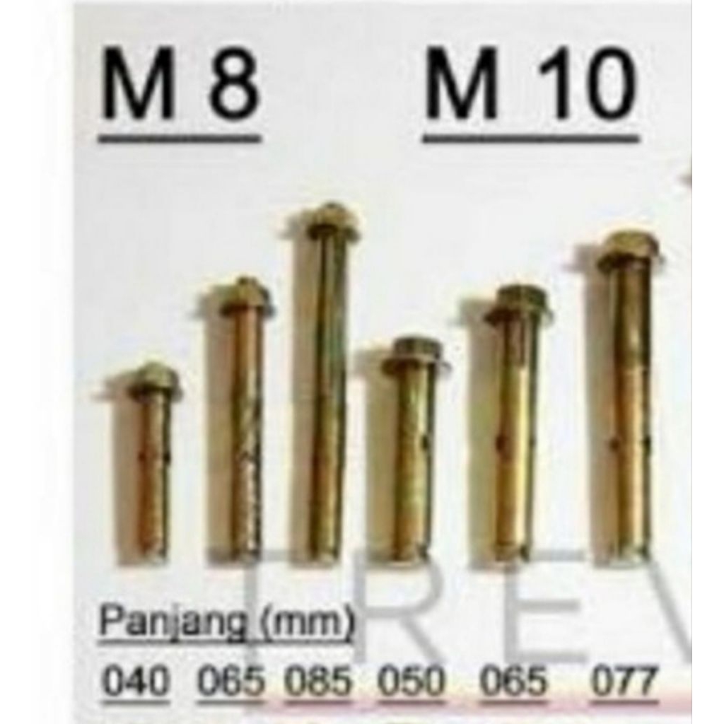 Dinabol / Ramset M8x40 - M10x97