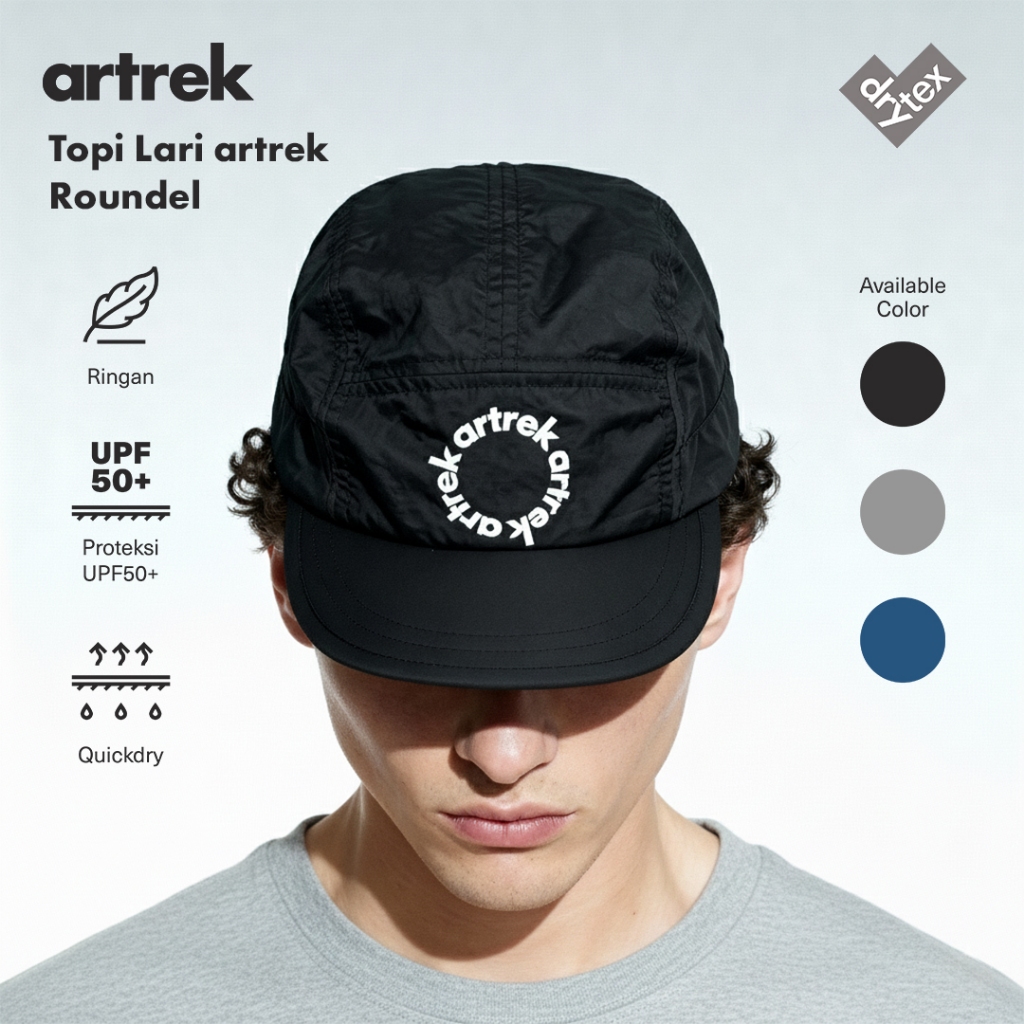 Artrek หมวกวิ่งน้ําหนักเบา แห้งเร็ว สวมใส่สบาย