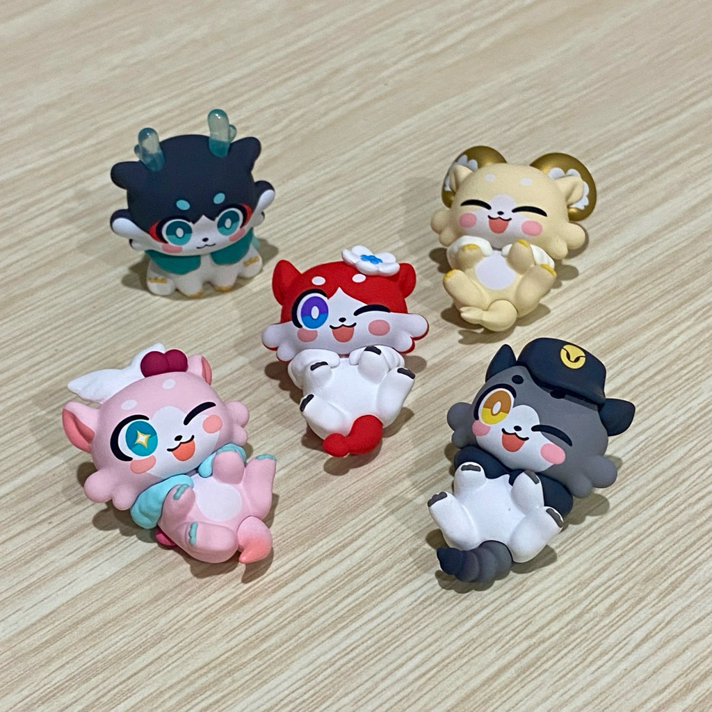 [SELECTED] Honkai : Star Rail HSR Chimera Mini Figure Awoo Series Blind Bag Cisher Hyacine Danheng t
