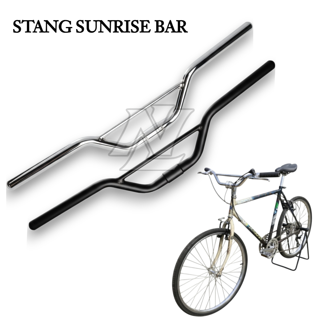 SUNRISE จักรยาน HANDLEBAR DIAMETER 25.4 BAR HANDLEBAR SUNRISE BAR BMX BIKE FEDERAL COMMUTER BIKE
