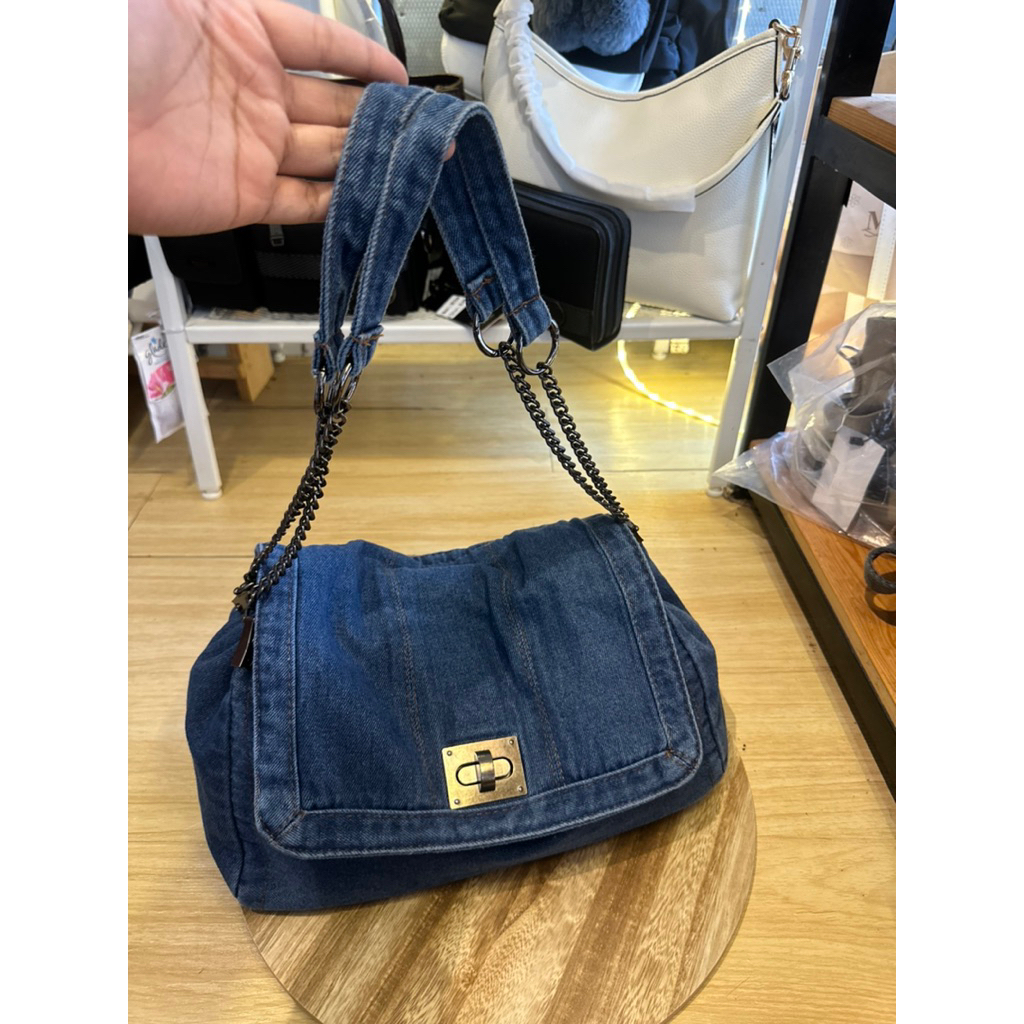 NEW ALACC CHAIN JEANS BAG