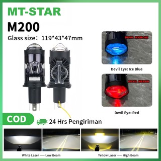 MT STAR Indonesia H4 M200 Biled Mini Projevtor Cahaya Terianng Bisa Untuk Mobil/Motor Tahan Panas