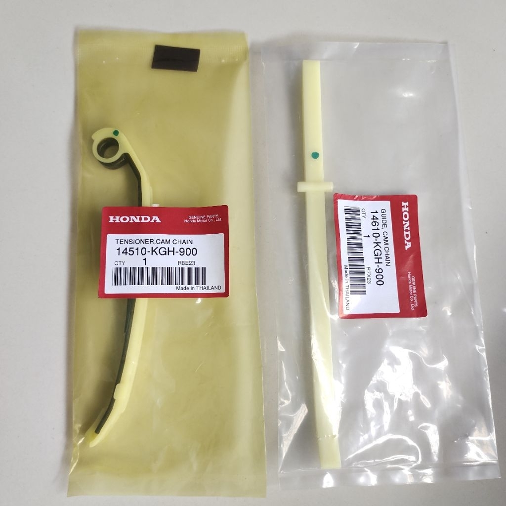 14610-KGH-900 Original CS1 Sonic 125 Tensioner ยาง 14510-KGH-900 GUIDE CAM CHAIN TENSIONER CAM CHAIN