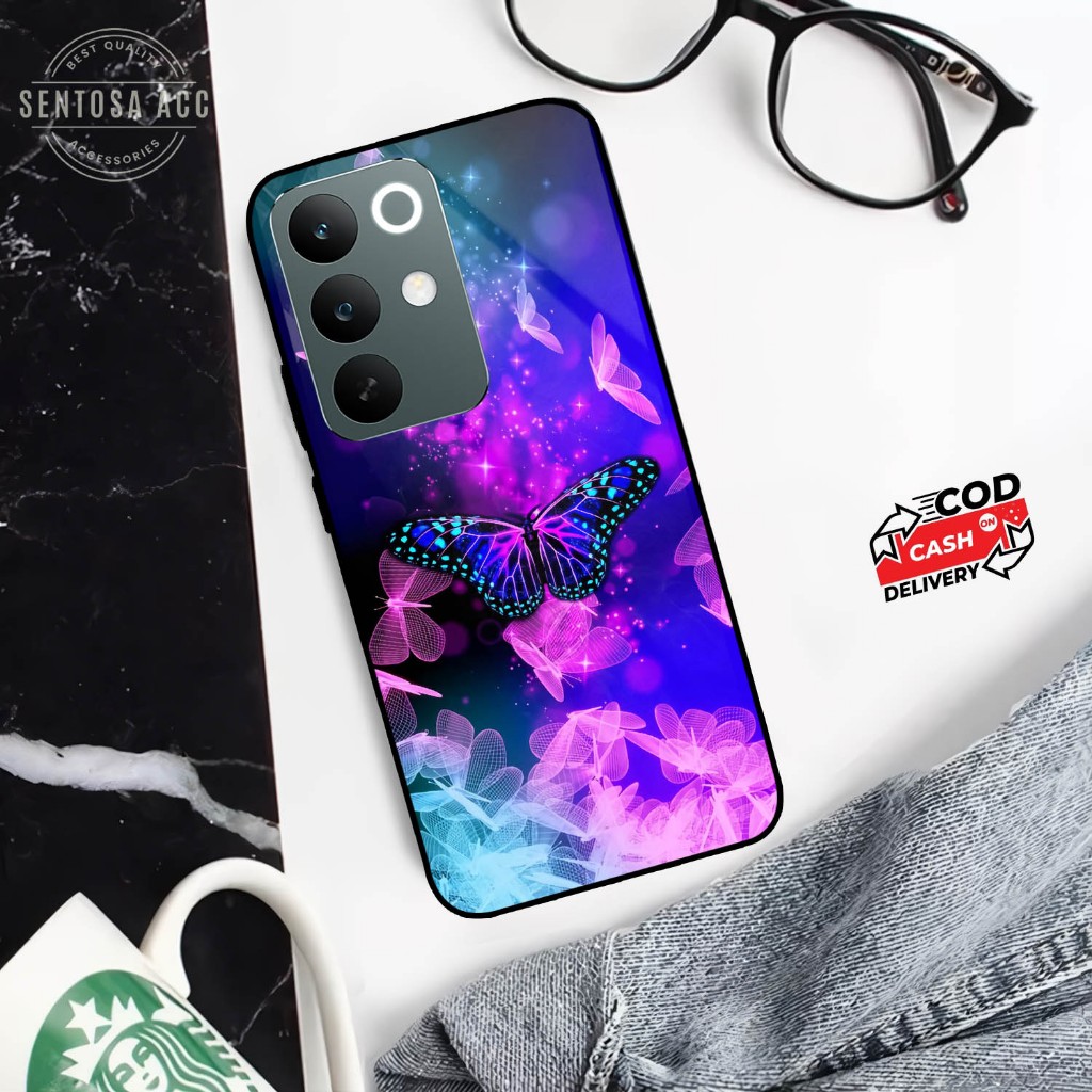 HP Sentosa_case - เคสโทรศัพท์กระจกสําหรับ Realme Note C85, C85 PRO [S98]