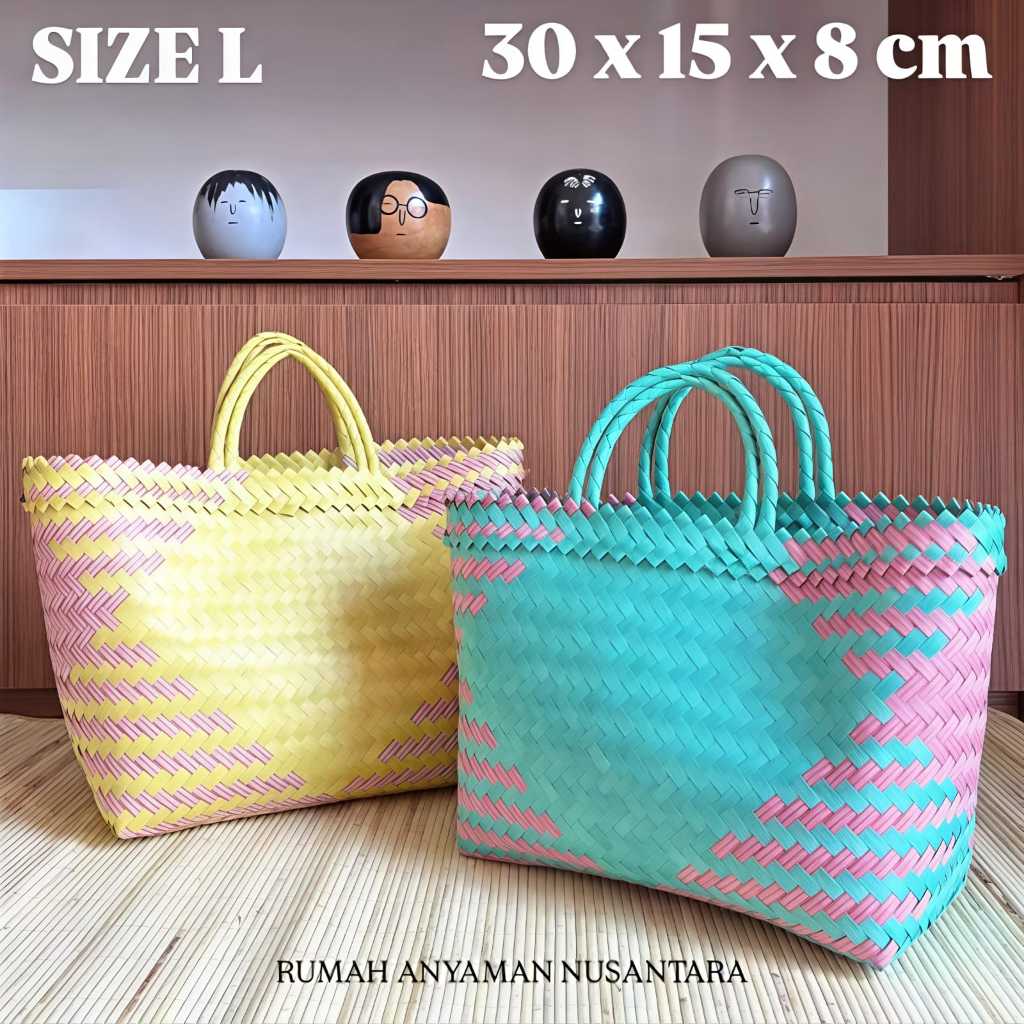 กระเป๋า WOVEN, กระเป๋า STRIPE WOVEN, กระเป๋าช้อปปิ้ง, Hampers, Souvenir, BLESSING BAGS