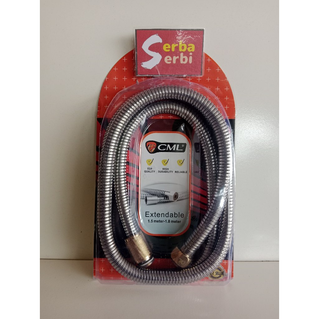 (SHOWER/BIDET HOSE) ท่อเท่านั้น 1/2" ก๊อกเจ็ท SHOWER 1.5 เมตร