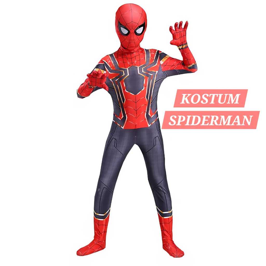 TOKYOBERRY SPIDERMAN COSPLAY SUPERHERO COSTUME SUPERHEROES BOOK CHARACTER AVENGERS