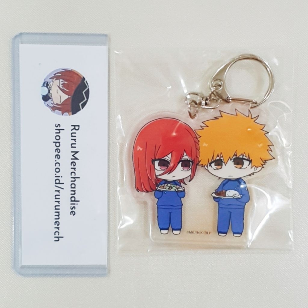 Blue Lock Waiwai Chibi ที่ใส่กุญแจอะคริลิค Chigiri & Kunigami