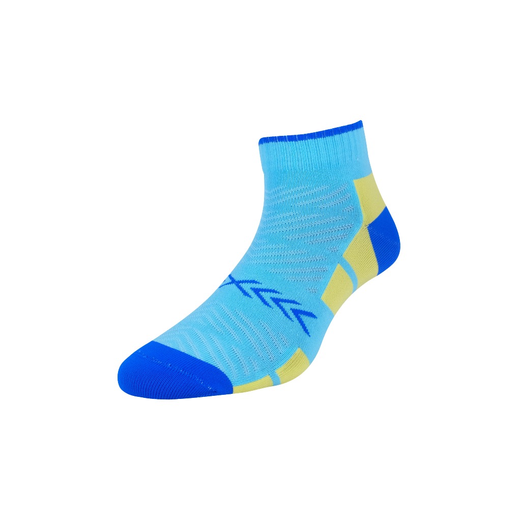 Blue/Lime - ถุงเท้าหุ้มข้อ Msport - กําลังได้รับความนิยม