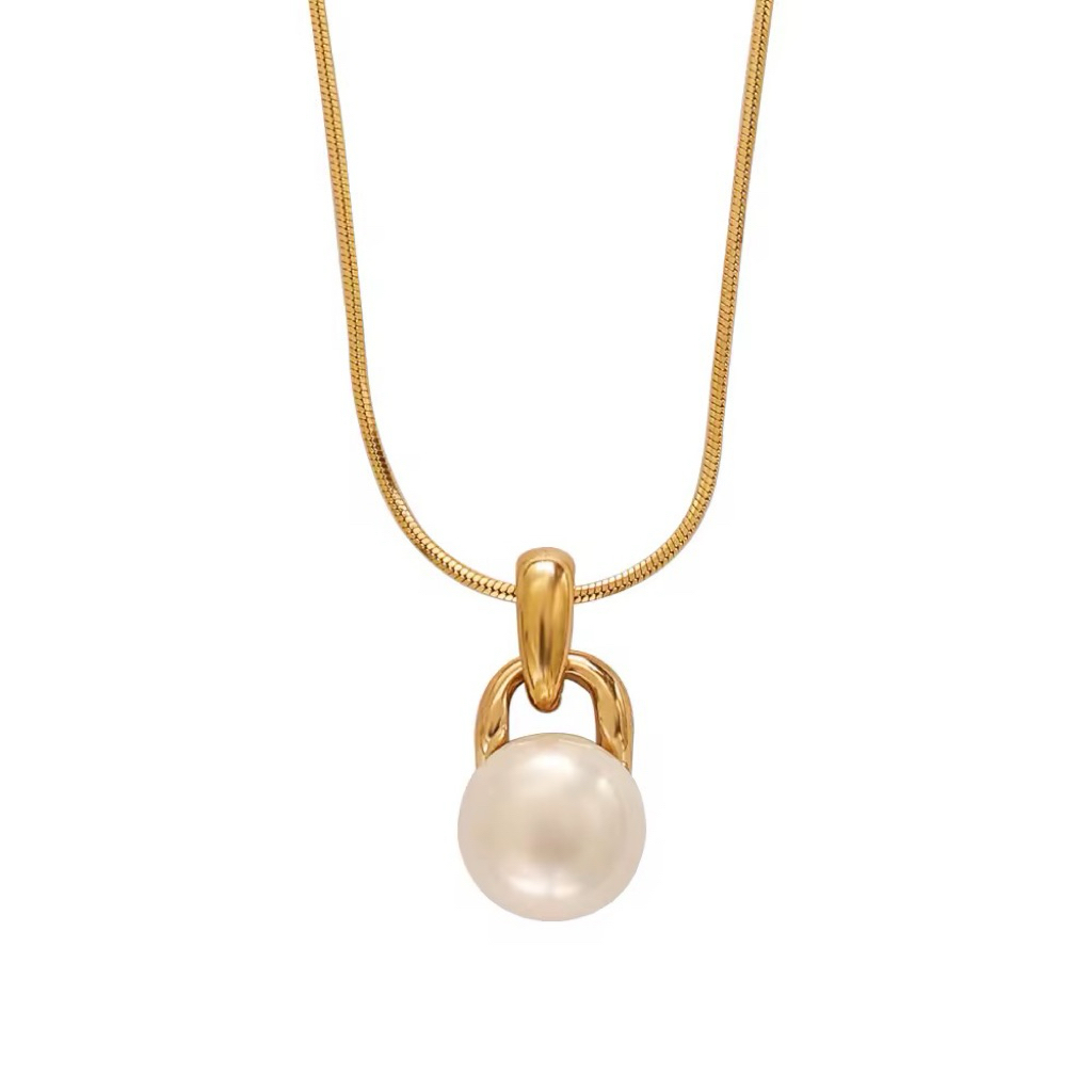 สร้อยคอลอเรล - สแตนเลส (เคลือบ PVD ทองแท้ 18K)