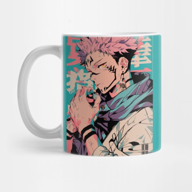 แก้วกาแฟ Ryomen Sukuna