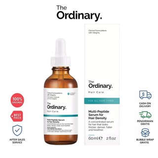 The Ordinary Multi Peptide Hair Density Serum - 60mL | Strengthens & Fuller-Looking Hair