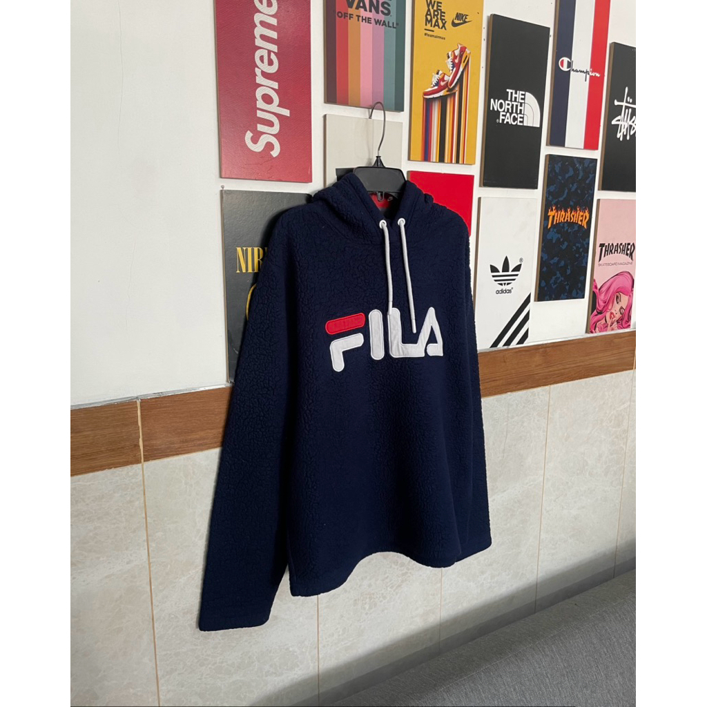 F1la Sherpa Hoodie Size L (63x58) ของแท้
