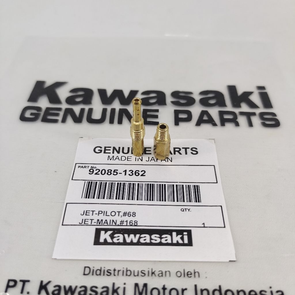คาร์บูเรเตอร์ชุดปรับแต่งคาร์บูเรเตอร์ Pilot Jet 68 - เจ็ทหลัก 168 Kawasaki Ninja 150 R RR - KLX 150 