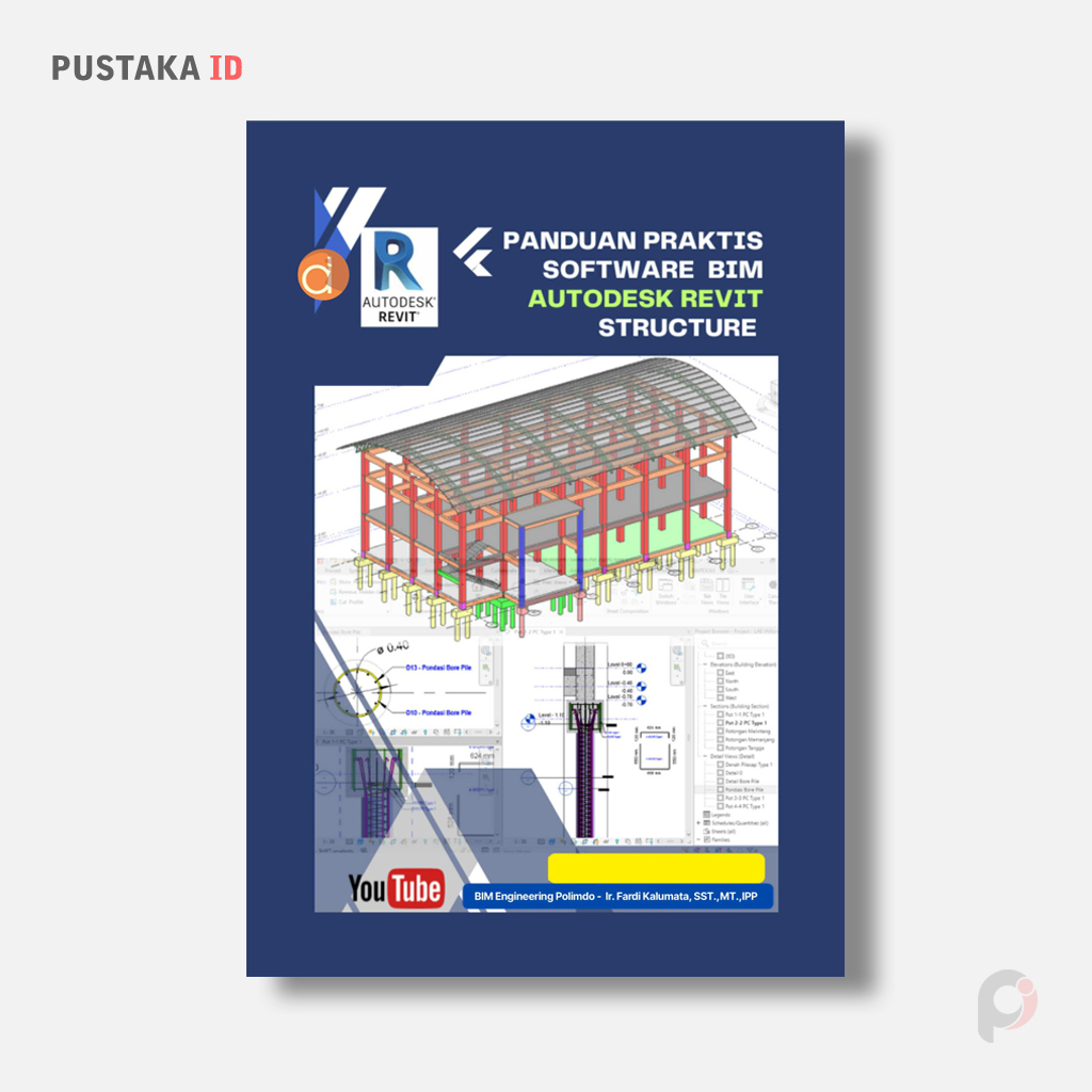 หนังสือคู่มือที่ใช้งานได้จริงสําหรับซอฟต์แวร์โครงสร้าง BIM Autodesk Revit | วิศวกรรม CIVIL | Deepubl