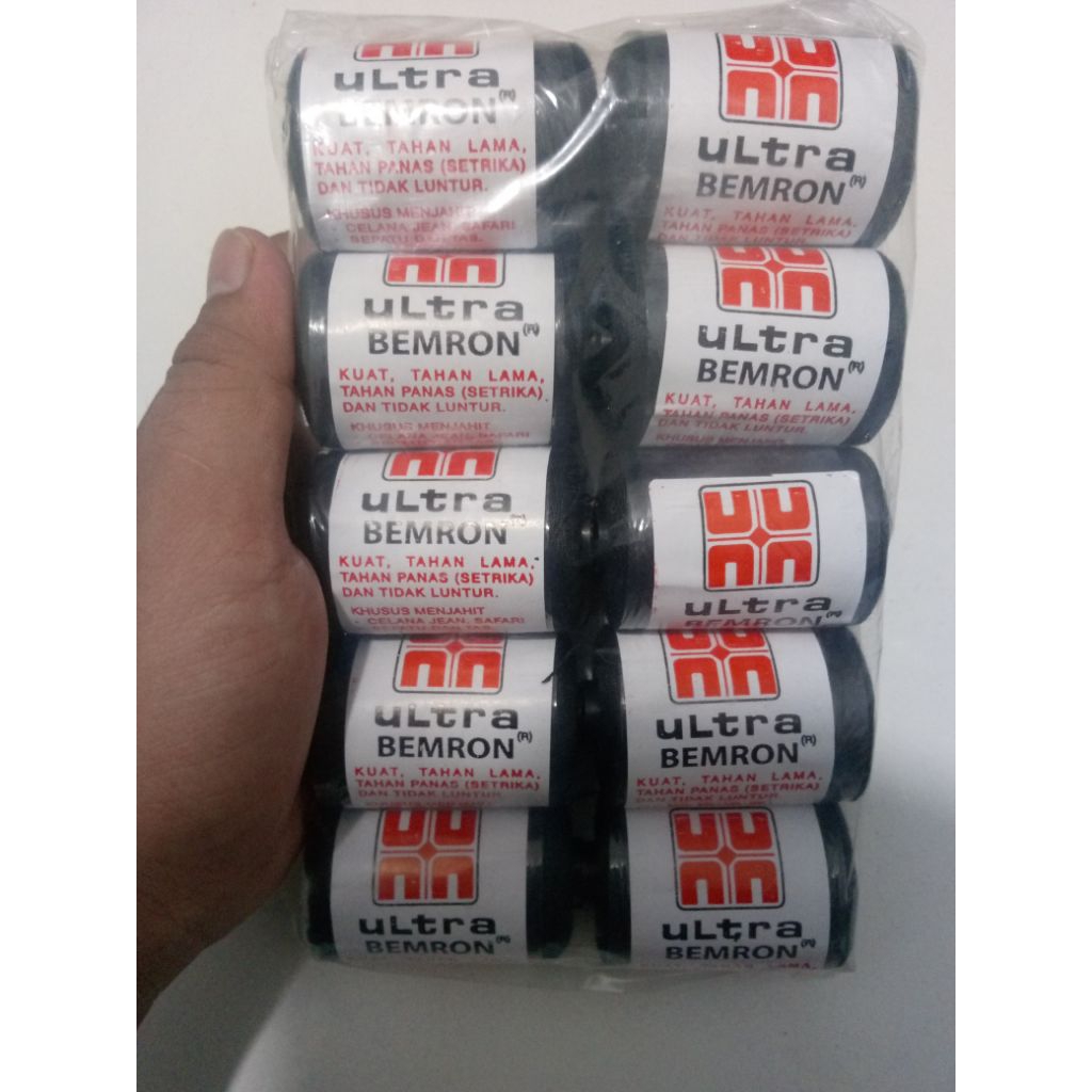 ULTRA BEMRON SEWING THREAD STRONG, HEAT RESISTANT AND FADE RESISTANT ±500 YARDS เฉพาะกางเกงยีนส์ SEW