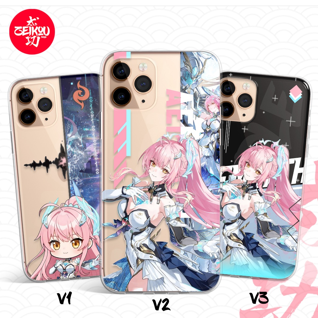 เคส HP Premium Wuthering Waves - คอลเลกชัน Aemath สําหรับโทรศัพท์ Iphone และ Android ทุกประเภท